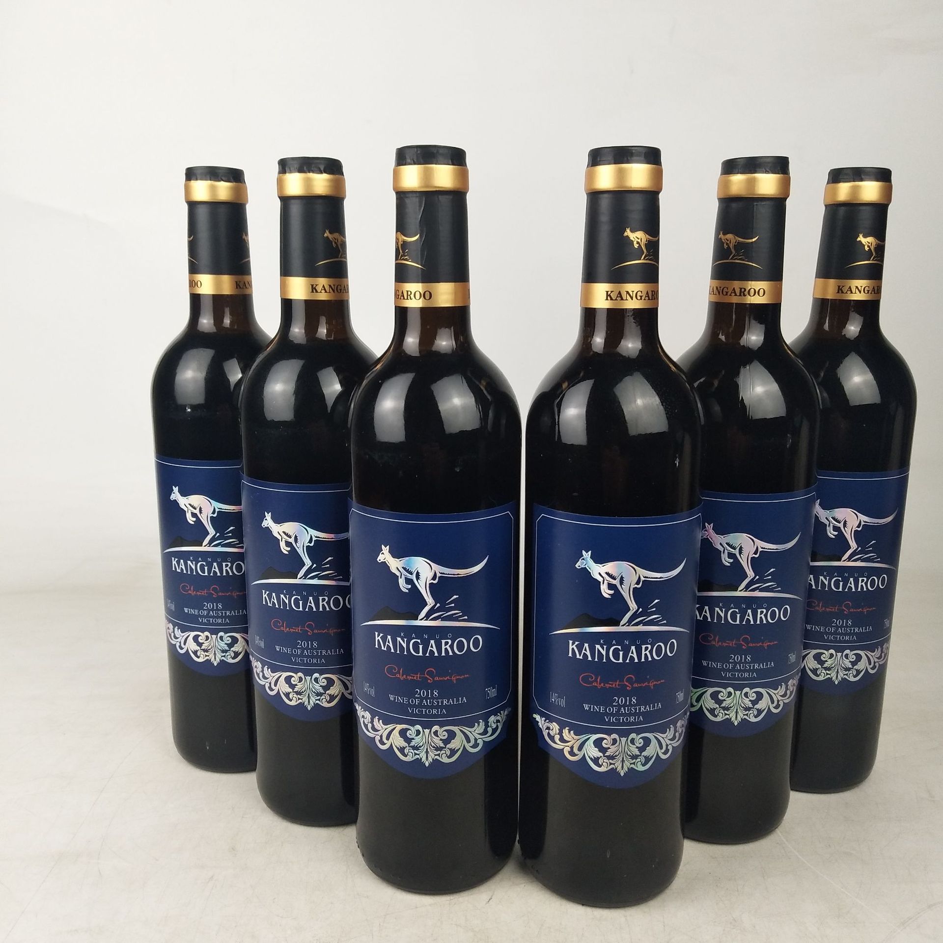 澳大利亚进口红酒袋鼠卡诺赤霞珠佳酿干红葡萄酒14度东南澳产区酒