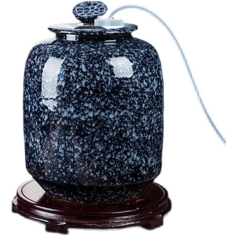 饮水机水桶陶瓷家用工夫茶自动抽水器带龙头下置装水空桶纯净水桶