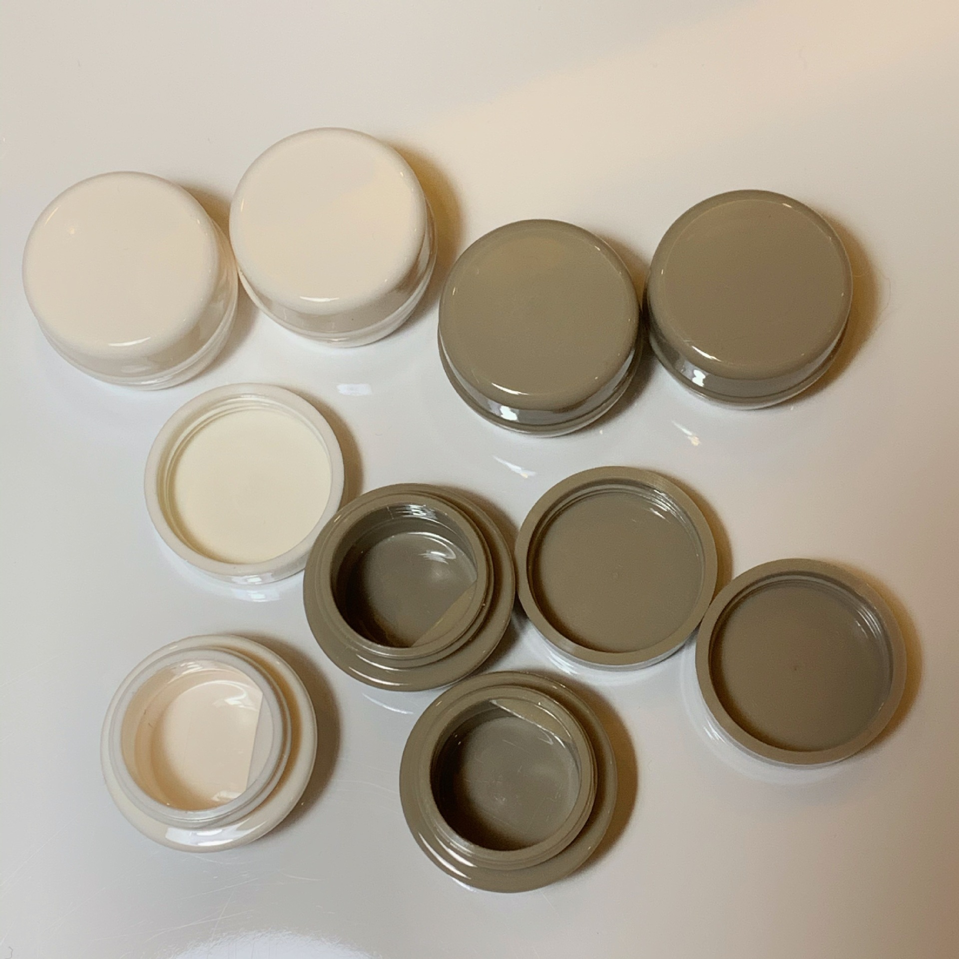 甲油胶分装瓶甲油胶空罐5g分装瓶胶pp材质简约轻便调胶专用  自制