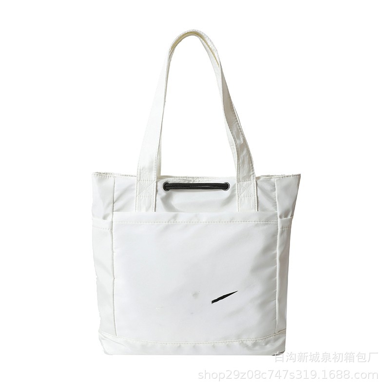 Casual Large Capacity Nylon Underarm Tote Bag Korean Style 2023 New High Sense Women's Bag Student Shoulder Bag for Class