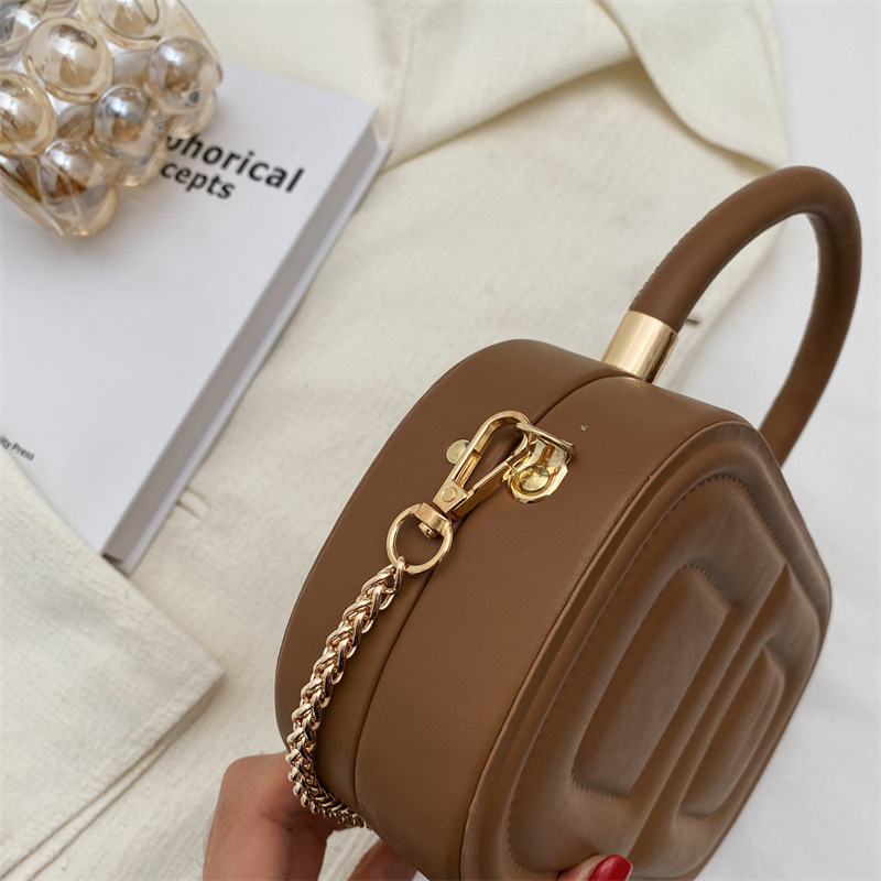 This Year's Popular Small Bag Female Spring and Summer All-Match 2023 New Fashion Chain Messenger Bag Texture Portable Box Bag