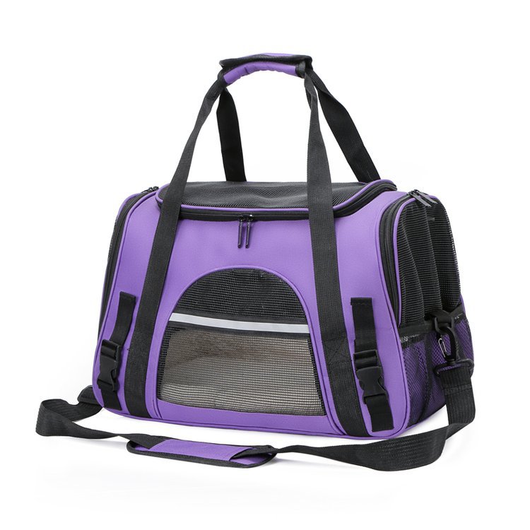 New Pet Bag Portable Cat Bag Dog Diaper Bag Crossbody Pet Bag Amazon Breathable Pet Bag for Car Use