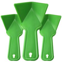 刮腻子阴角器 加厚千手阴角 塑料阴角器 绿色三角刨刀 阴阳角器