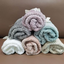 毛毯毯子日式珊瑚绒法兰绒盖午睡空调沙发床网眼代发批发厂家直销