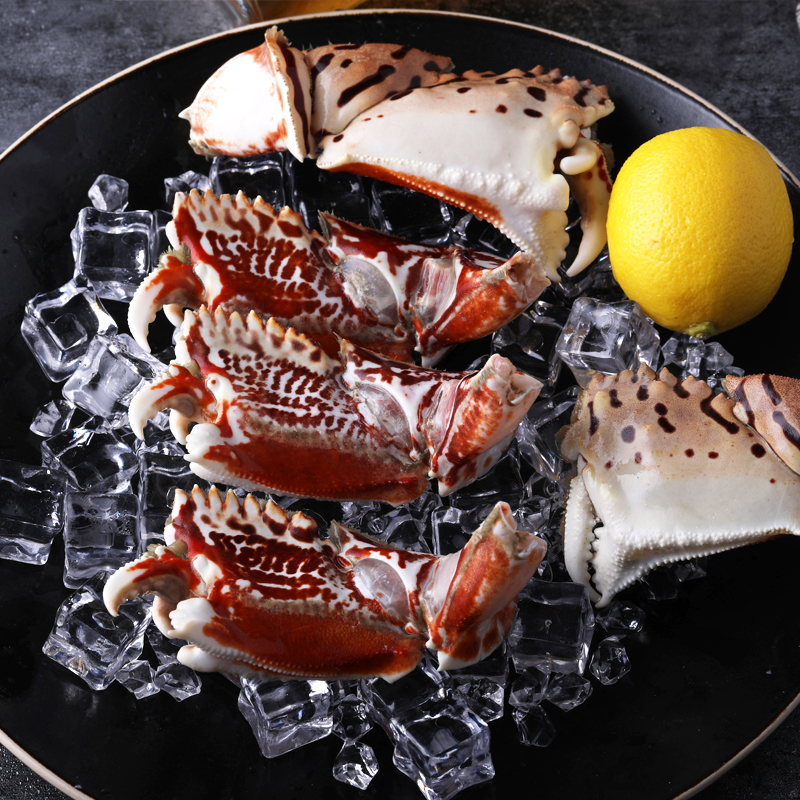 【中号面包蟹钳三斤】元宝蟹脚新鲜蟹脚东山岛海鲜蟹腿冰衣20%