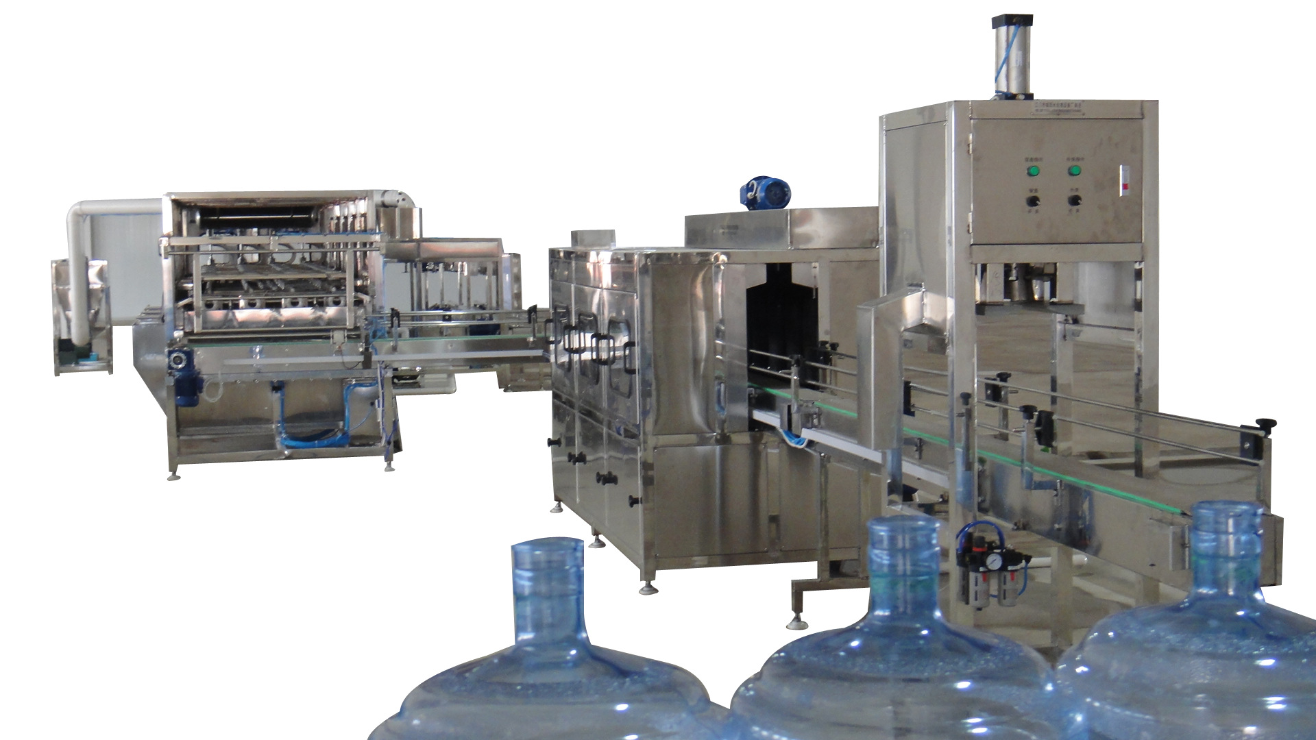 厂家供应桶装水灌装机 矿泉水生产线设备 纯净桶装水生产线