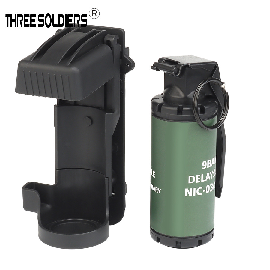 真人cs战术烟雾弹模型套装molle腰挂影视拍照道具室内静态摆件