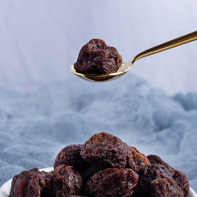 海盐话梅干超酸甜酸咸泡水话梅100肉散装休闲