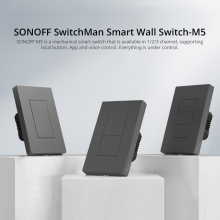 Sonoff M5智能Wifi开关控制面板APP远程遥控天猫精灵语音定时灯具