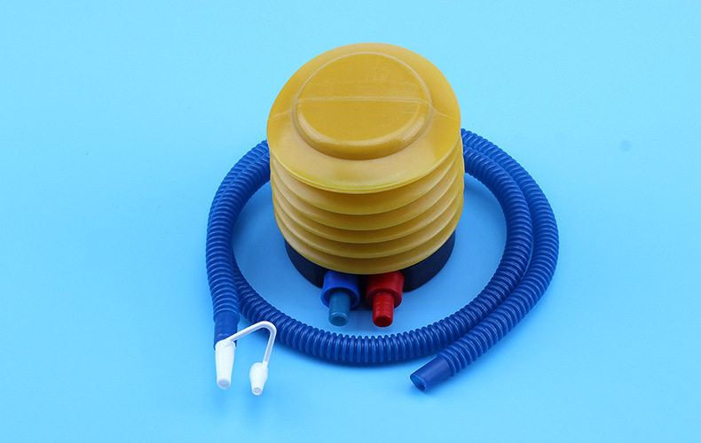 小巧充气脚泵儿童玩具打气筒游泳圈脚踩气泵便携打气泵脚踏充气筒