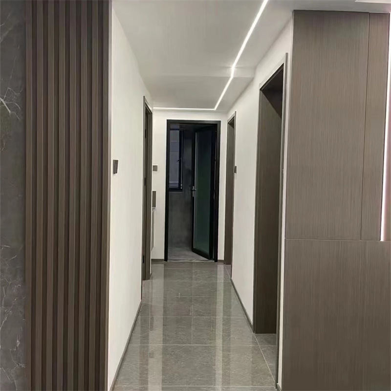 木饰面板科定护墙板背景墙kd实木贴皮木饰面6343板岩科定木饰面板