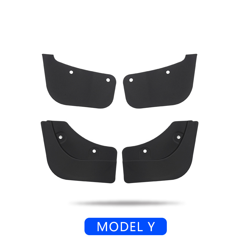 Applicable to Tesla Modely Fender Punch-Free Mudflap MODEL3 Exterior for Modification Special Ya Accessories