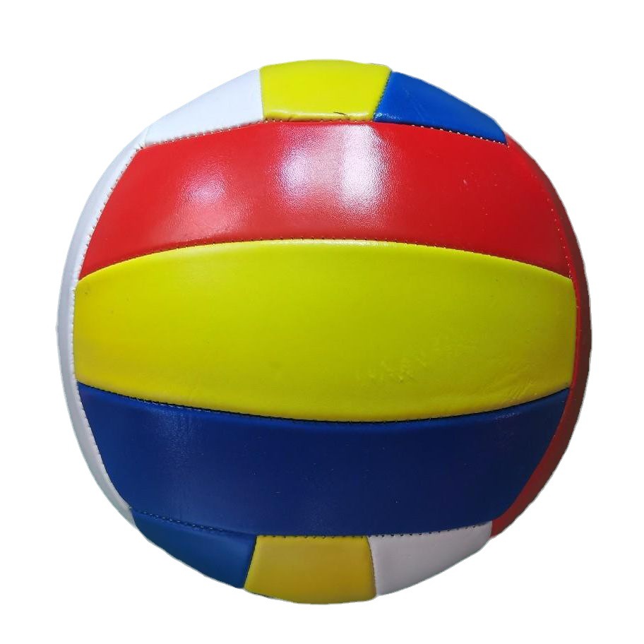 New Volleyball No.5 Children's Primary School Entrance Examination pu Sticking Skin Hot Fit Wholesale Adult Five-Person Cross-Border Football image