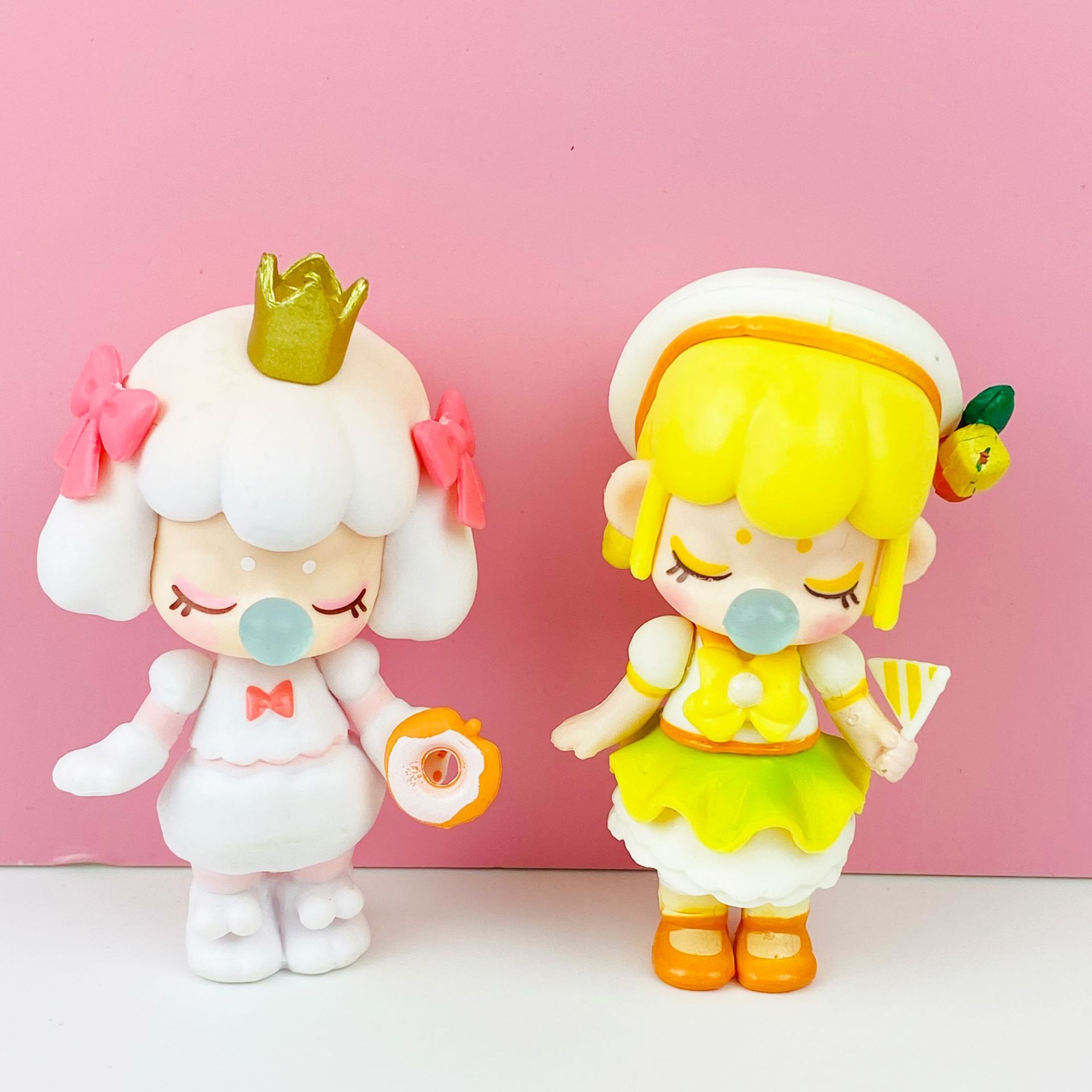 下午茶系列盲盒手办梦境小女仆公主扭蛋娃娃机玩具公仔蛋糕摆件