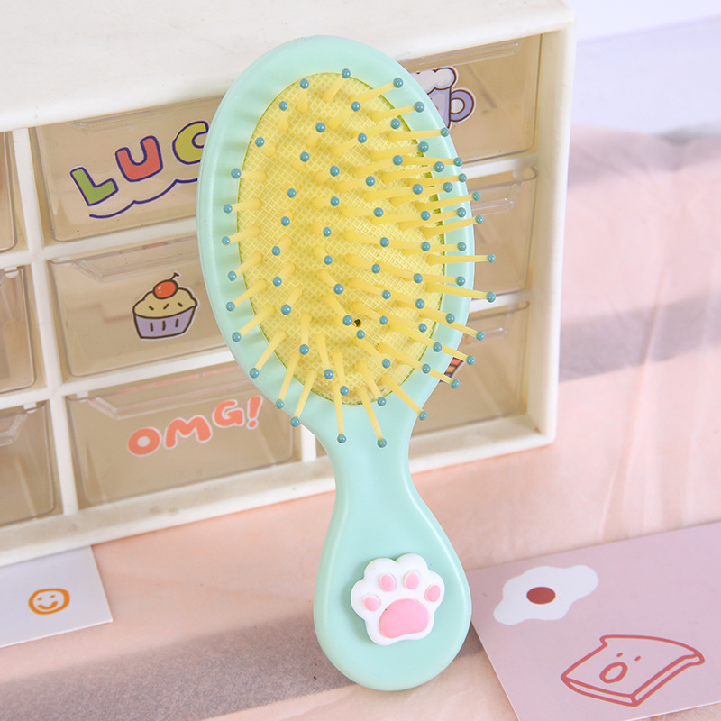 Cute Claw Air Cushion Comb Cartoon Mini Airbag Comb Portable Home Student Dormitory Small Comb Head Massage Comb