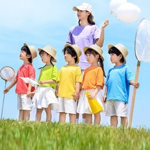 幼儿园园服夏装多彩裙裤新款儿童毕业照班服小学生校服夏季套