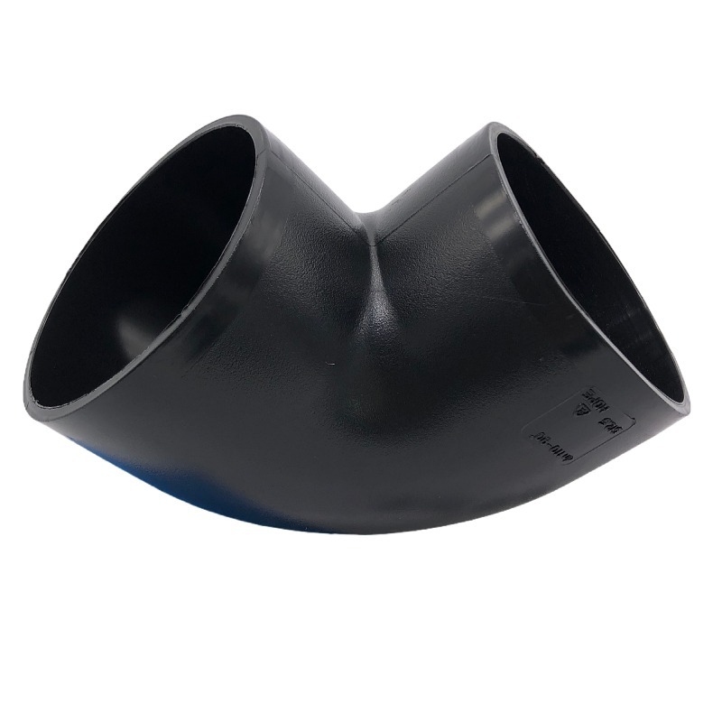 160联臣200hdpe同层虹吸排水管250雨水管件315配件虹吸弯头90度75