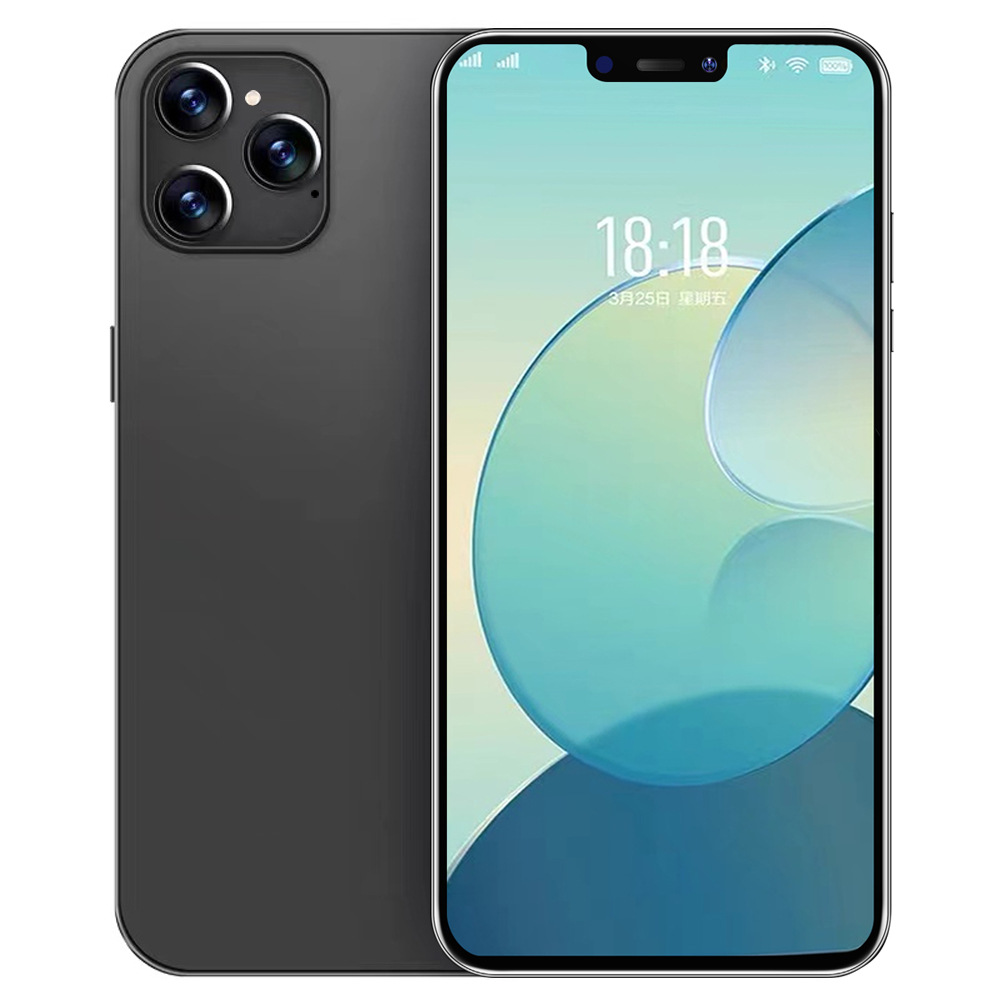 跨境i15 pro智能手机真8核处理器6 128gb,6.5寸,安卓