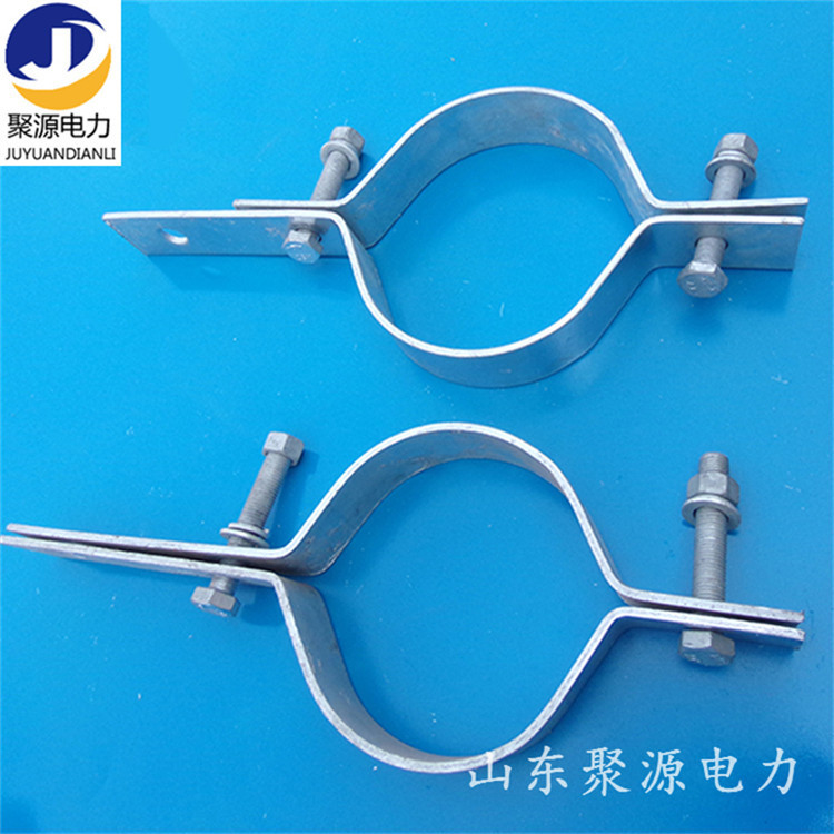 【加工定制】出口水泥电线杆抱箍钢杆光缆抱箍