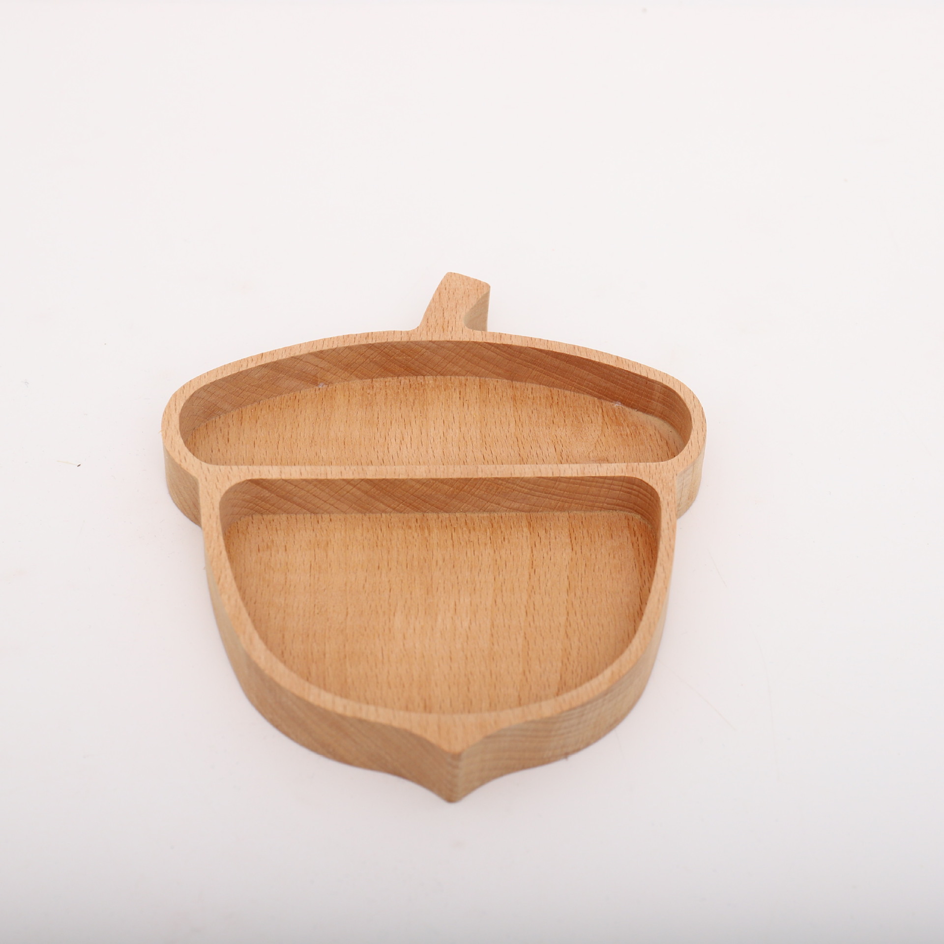 Christmas Creative Elk Oak Pine Tray Wooden Dim Sum Plate Cartoon Bamboo Christmas Tree Dinner Plate Fruit Plate