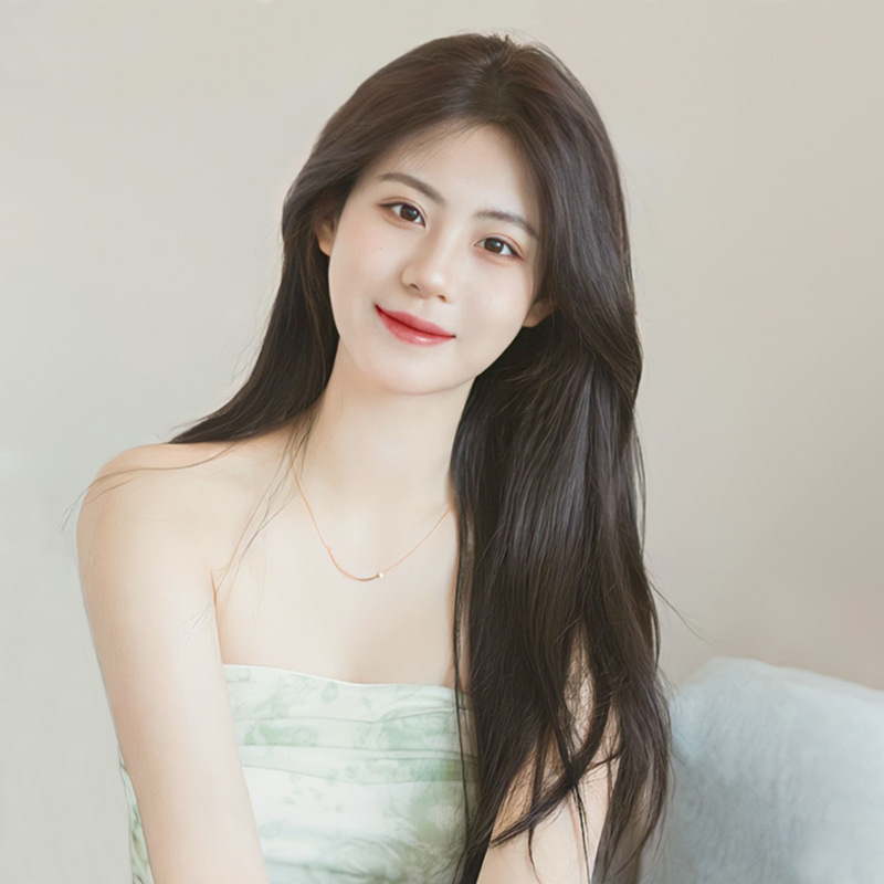 0成交250盒假发女长发中分大波浪长卷发冷棕色气质无刘海自然蓬松假毛