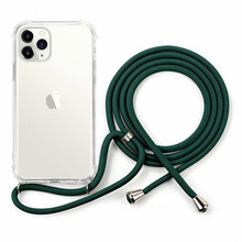 适用iphone15手机壳苹果14 Pro max透明XR四角气囊防摔11带挂绳12