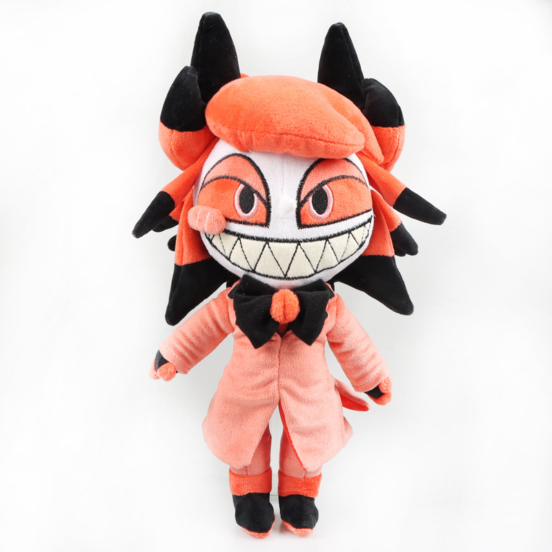 cross-border new hazbin hotel hell inn alastor doll anime peripheral plush toys in stock