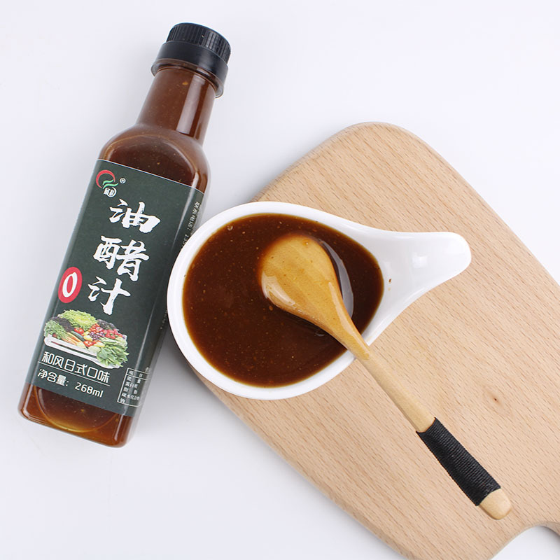 家用油醋汁0脂凉拌菜烹饪酱料和风日式蔬菜沙拉调味酱汁