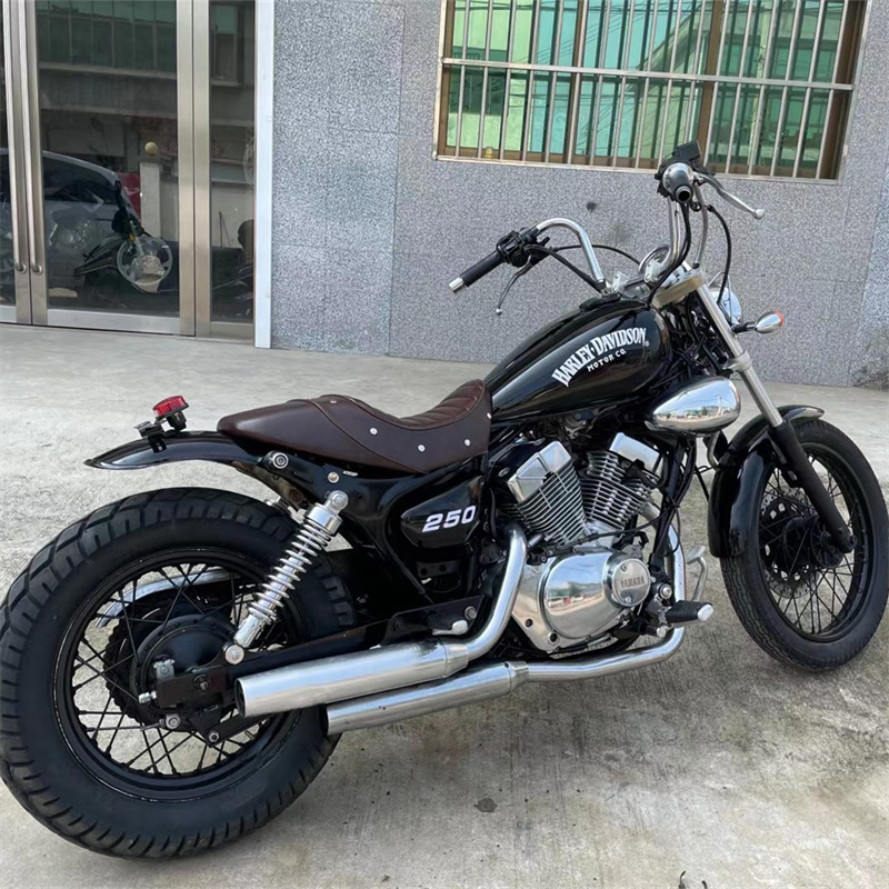 复古太子摩托车250哈雷883硬汉雅马哈大地鹰王跑车400cc重型机车