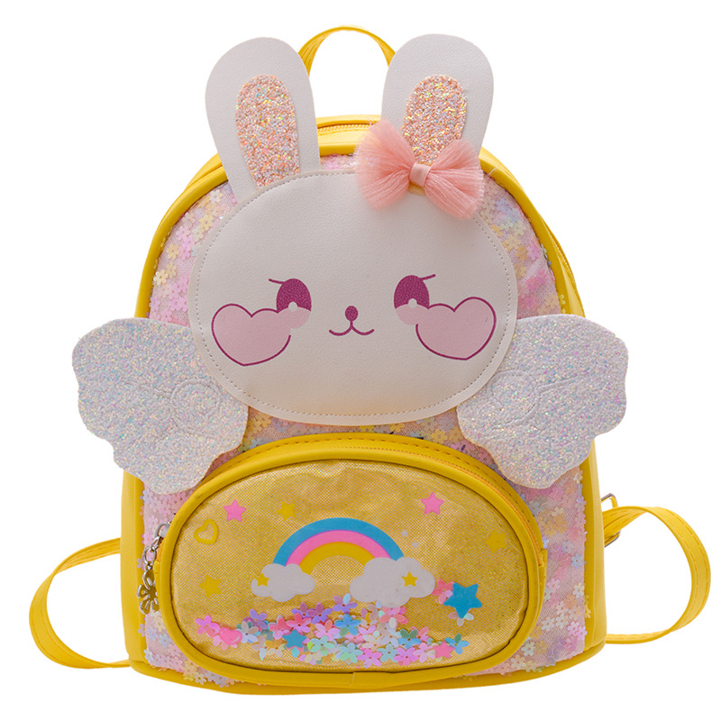 Lightweight Children's Kindergarten Backpack Girls' Baby New Fashion Bunny 3-Year-Old 5 Girls' Small Class Backpack Cross-Border