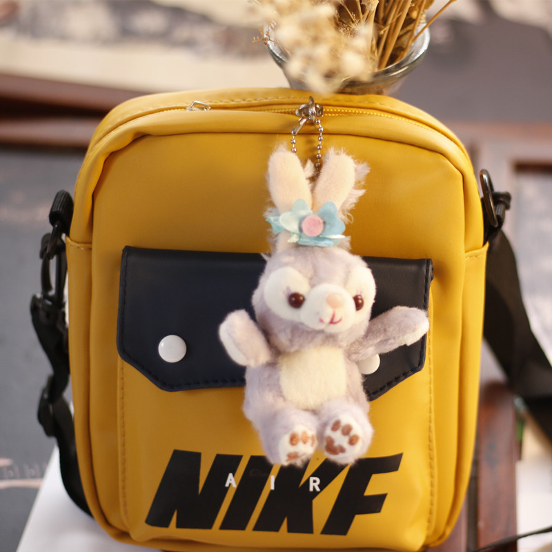 Internet Celebrity Ins Bunny Pendant Plush Toy Doll Small Rabbit Doll Lovely Bag Pendant Key Ring