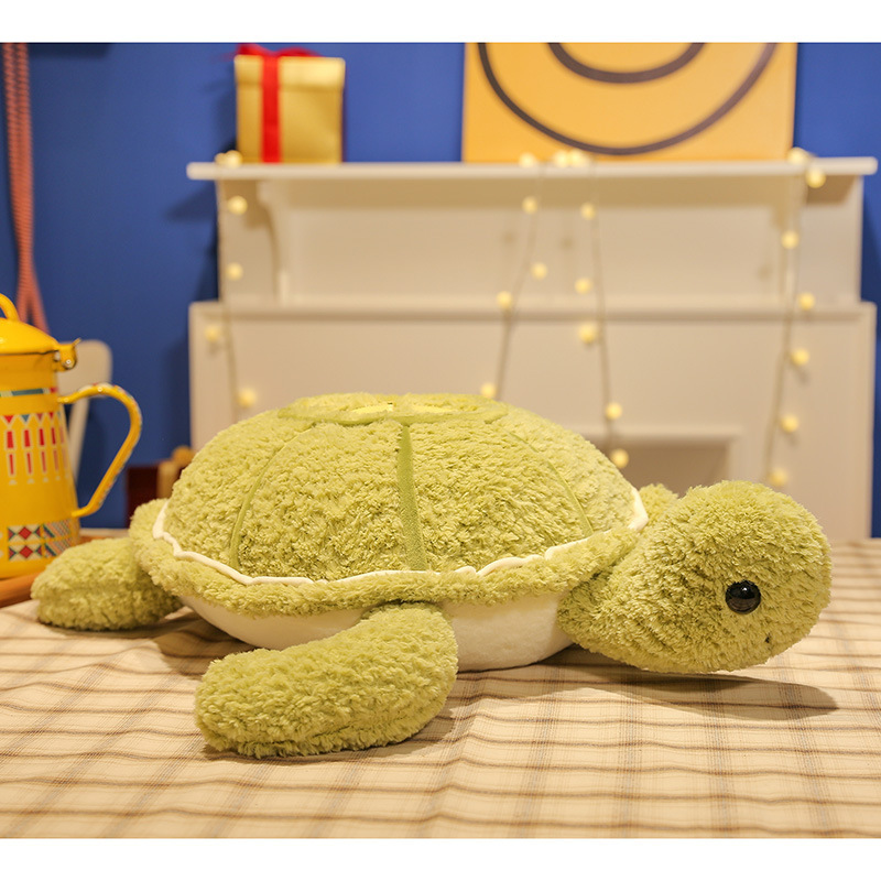 Cute Lucky Turtle Doll Plush Toys Girls' Bed Sleeping Companion Doll Adorable Home Decoration Factory Wholesale