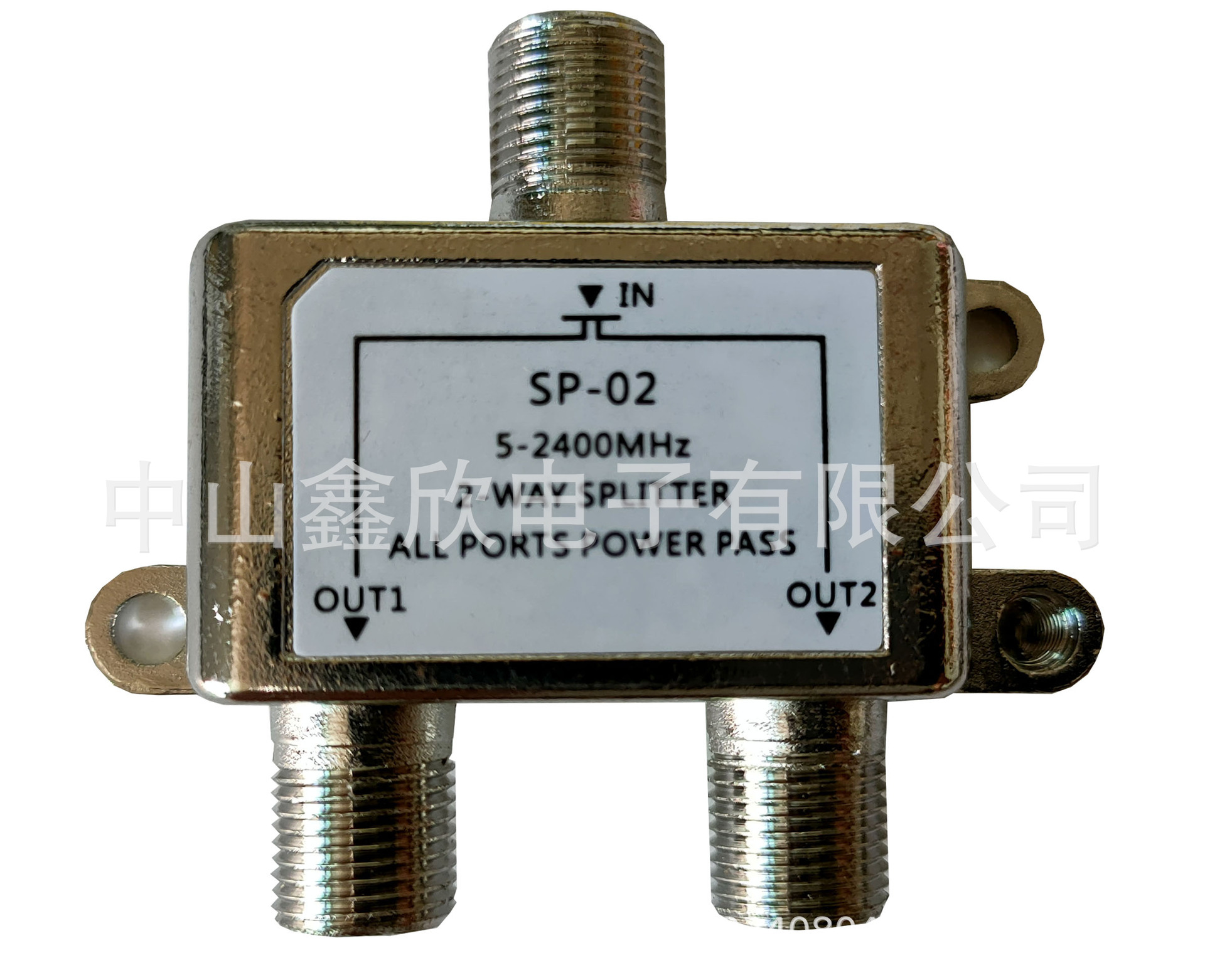 有线电视信号分配器 2way splitter 5-2400mhz-阿里巴巴
