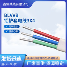 BLVVB  铝护套电线3X4 工程家装用电线铝芯 发货迅速 源头工厂