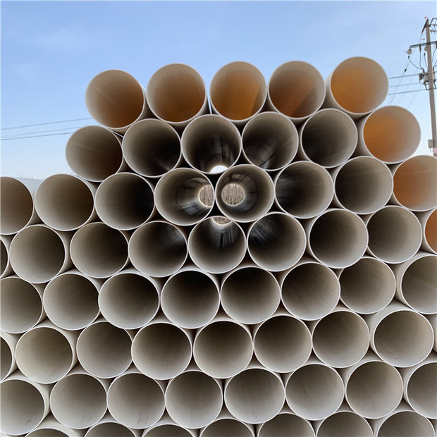 pvc排水管 聚乙烯大口径园林绿化排灌管 白色pvc硬管 排污雨水管