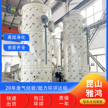 工业废气处理设备脱硫脱硝水喷淋塔环保设备废气处理成套设备