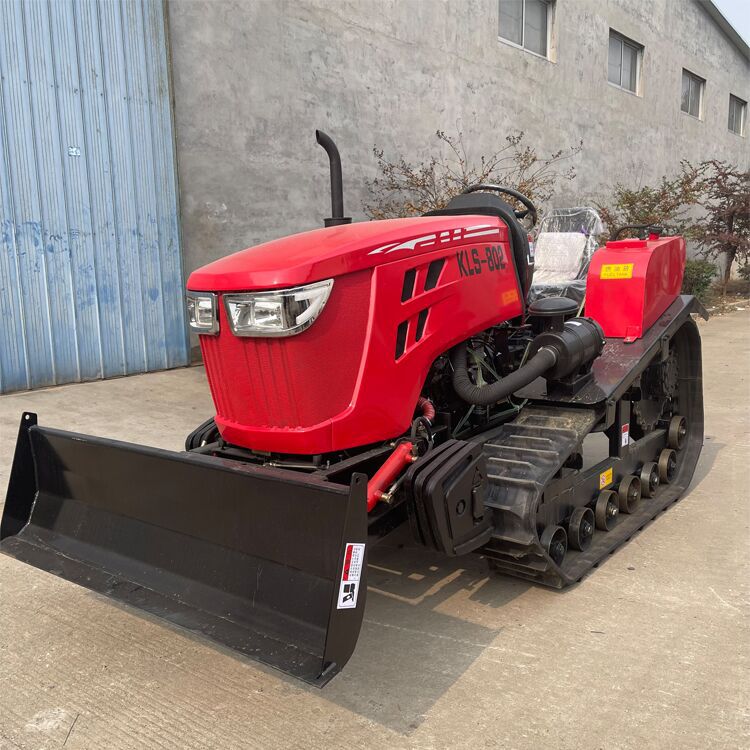 50马力履带旋耕机水田旱地两用履带耕地机履带式开沟除草回填机