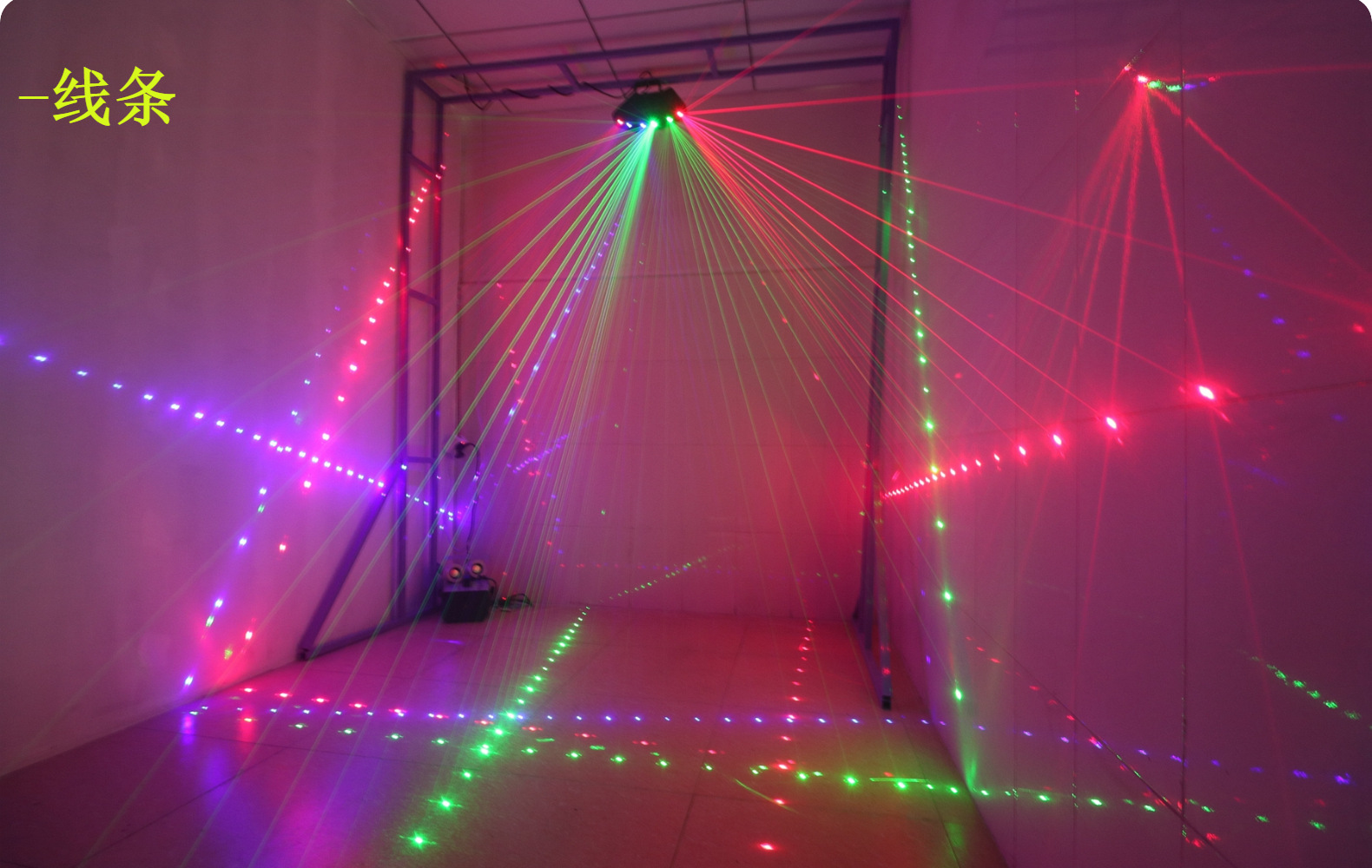 六眼激光灯线条红绿蓝三色激光灯蓝光光束效果灯ktv包房灯disco灯