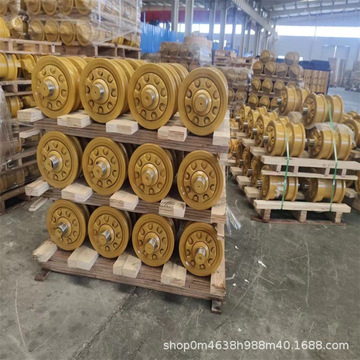 推土机配件dh17支重轮 引导轮 驱动齿块 全车配件-阿里巴巴