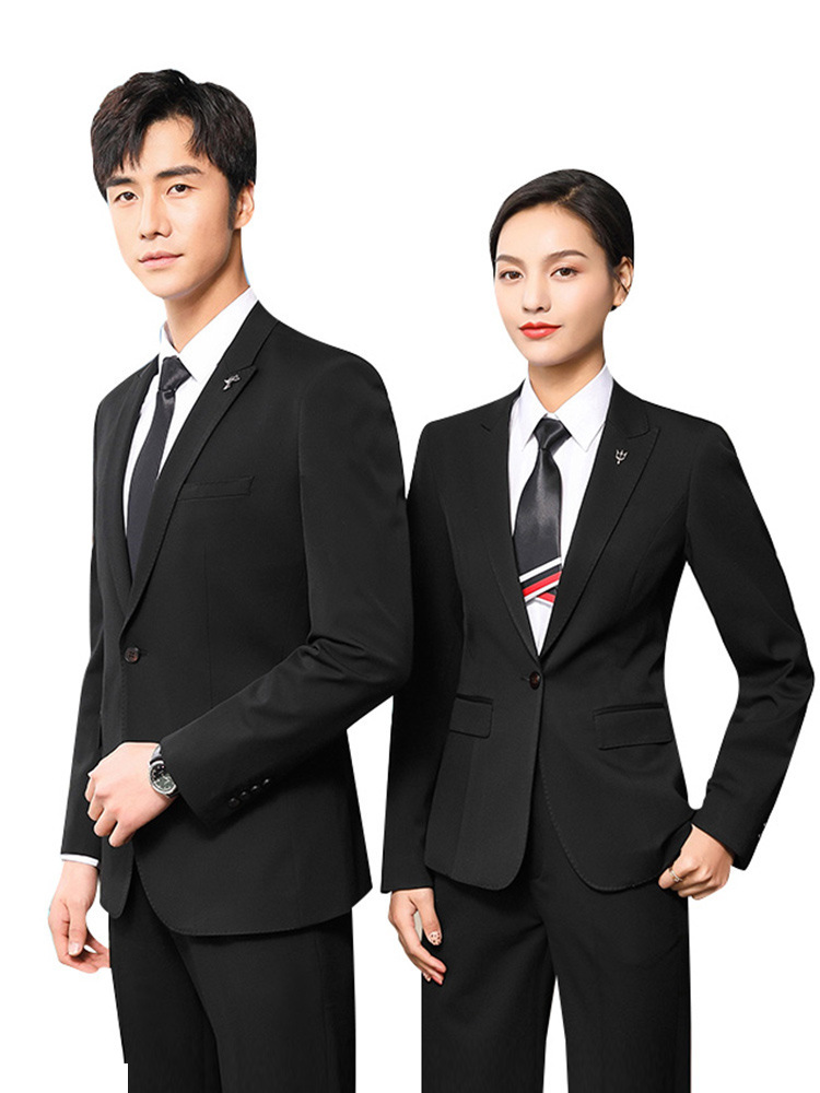 西装男 休闲修身韩版商务正装职业装时尚上班气质西服套装工作服