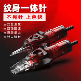 绣龙纹身针一体针跨境一次性纹身针纹发纹身一体针纹绣针纹身器材