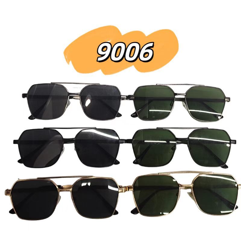 New Square Sunglasses Metal Sun Glasses Wholesale Fashion Sunglasses Driving Stall E-Commerce Drainage Supply