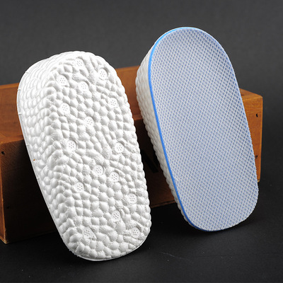 爆米花内增高鞋垫 透气半码增高鞋垫 增高后跟半垫 一件代发