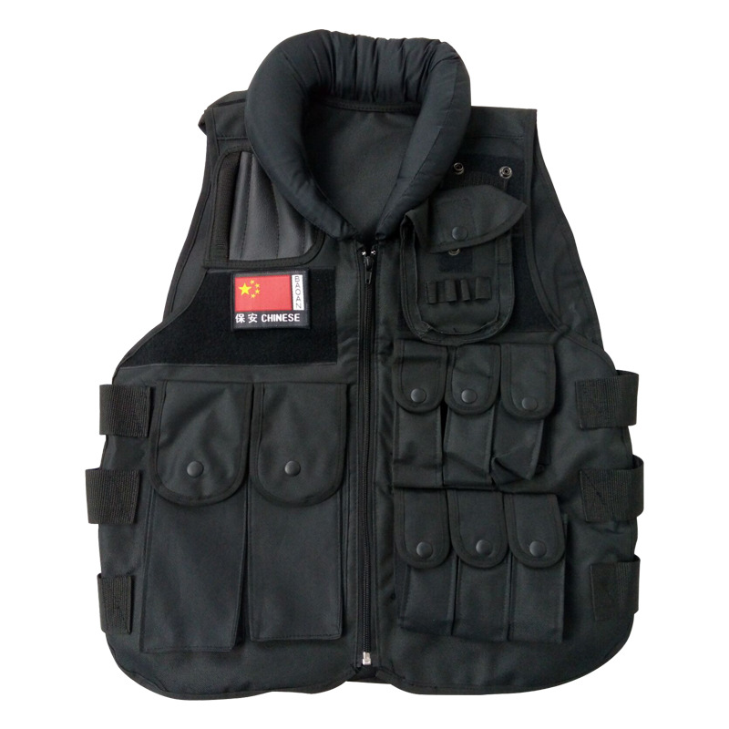 户外战术背心多功能马甲保安cs战术防刺衣防身服武器特种部队作战