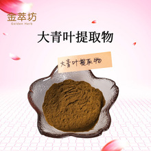 批发蓝叶粉 大青叶提取物10:1  水溶性大青叶粉现货供应一袋500g