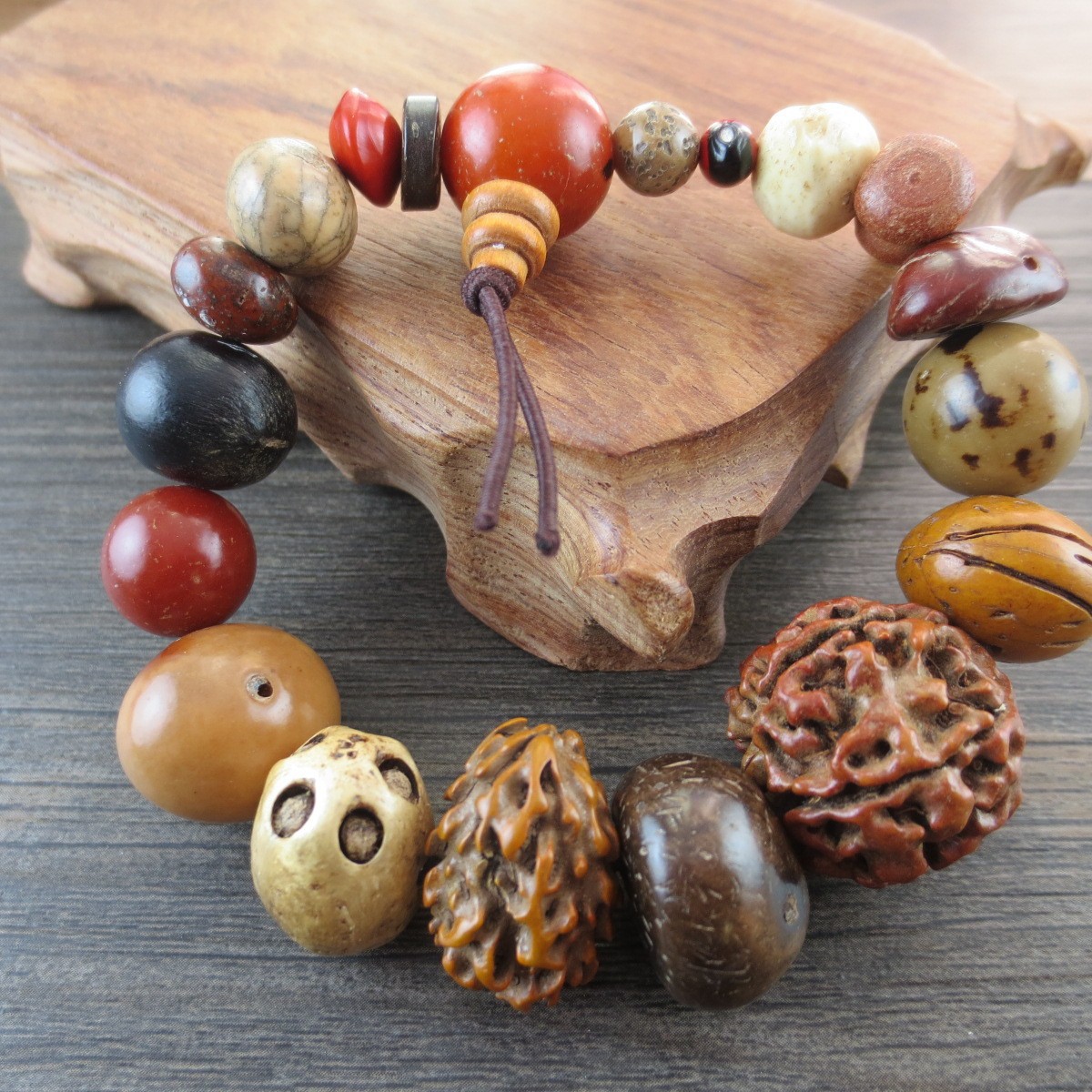 赠品小礼品 十八子手串 男女可带宗教类把玩念珠 菩提十八籽手链