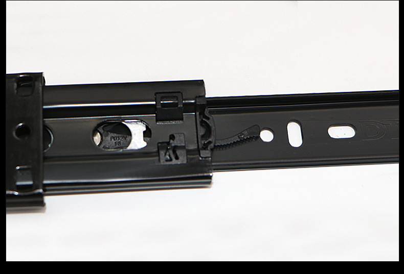 东泰dtc阻尼滑轨三节轨抽屉滑道导轨缓冲静音路轨走珠轨45宽批发