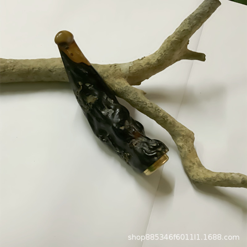 海柳原料血柳凤尾柳随形烟嘴工艺品石柳海柳俩用滤嘴没上油漆