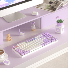 本手猫糖有线机械键盘青轴红轴茶轴电竞游戏台式电脑笔记本87键