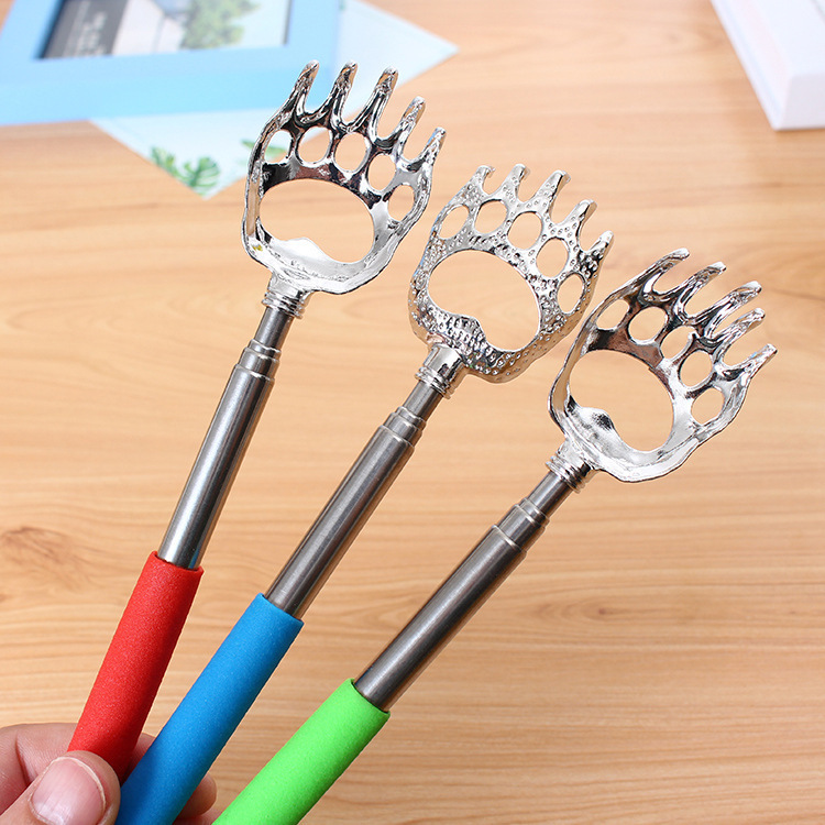 Bear Claw Don't Ask for People Four Sections Telescopic Sst Back Scratcher Old Man Happy Filial Son Scratching Rake Back Scratcher Other Houses